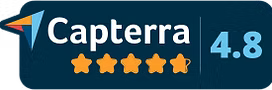 Capterra rating: 4.8 out of 5